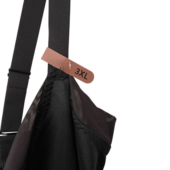 Maidenform Shapewear Open Bust Wear Your Own Bra Mid Thigh Bodysuit 3XL NEW - Picture 5 of 8